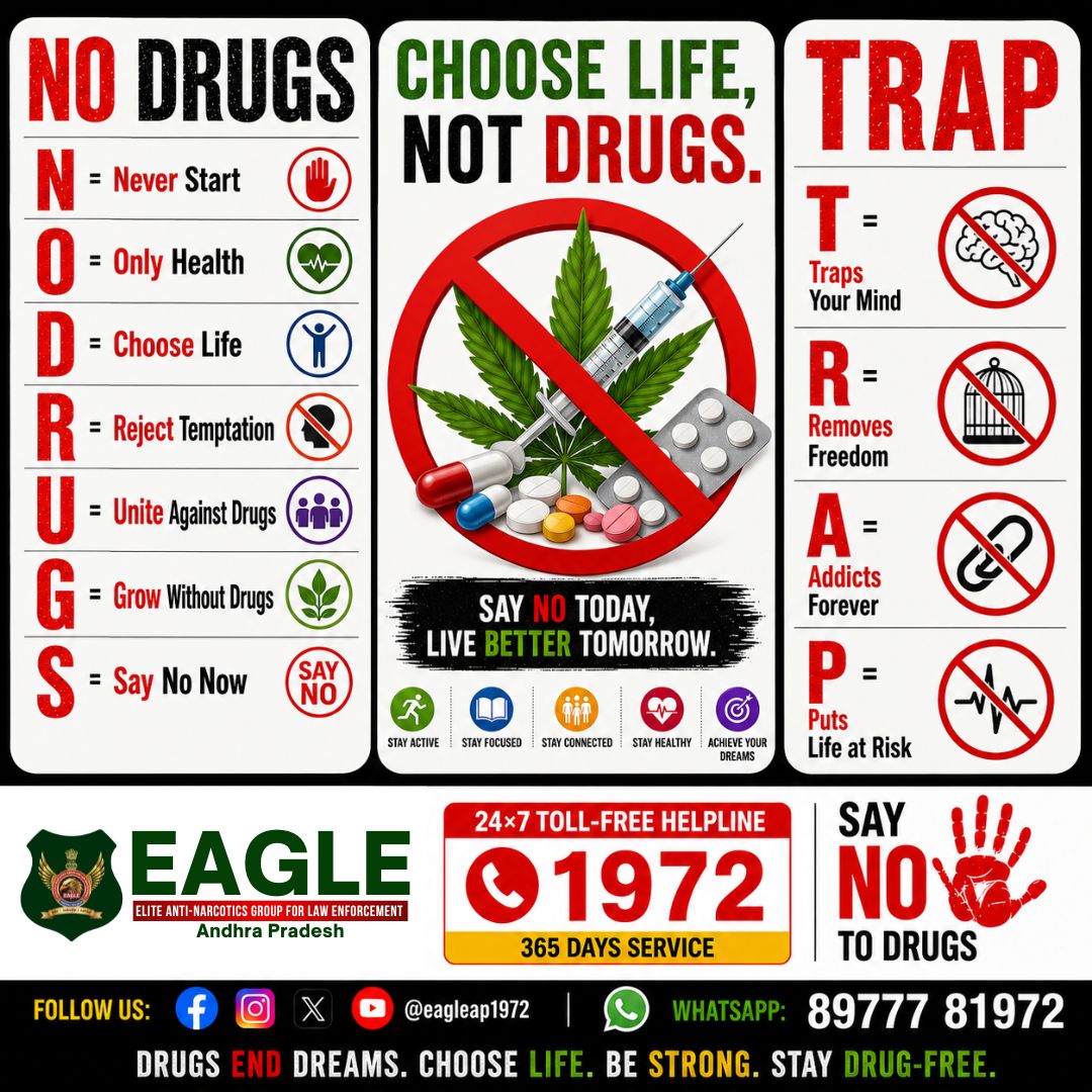 SAY NO TO DRUGS